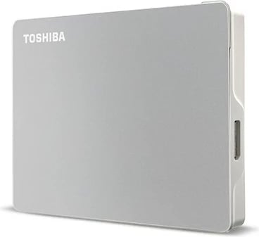 Hard disk i jashtëm Toshiba Canvio Flex, 4 TB, 2.5", 3.2 Gen 1 (3.1 Gen 1), Argjendtë