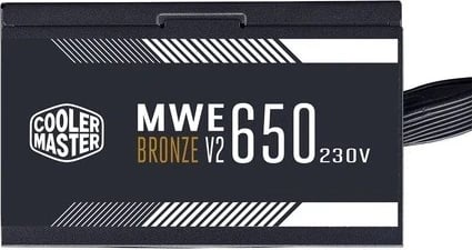 Burim energjie Cooler Master MWE, V2 80+ Bronze, 650W, 120mm, i zi 