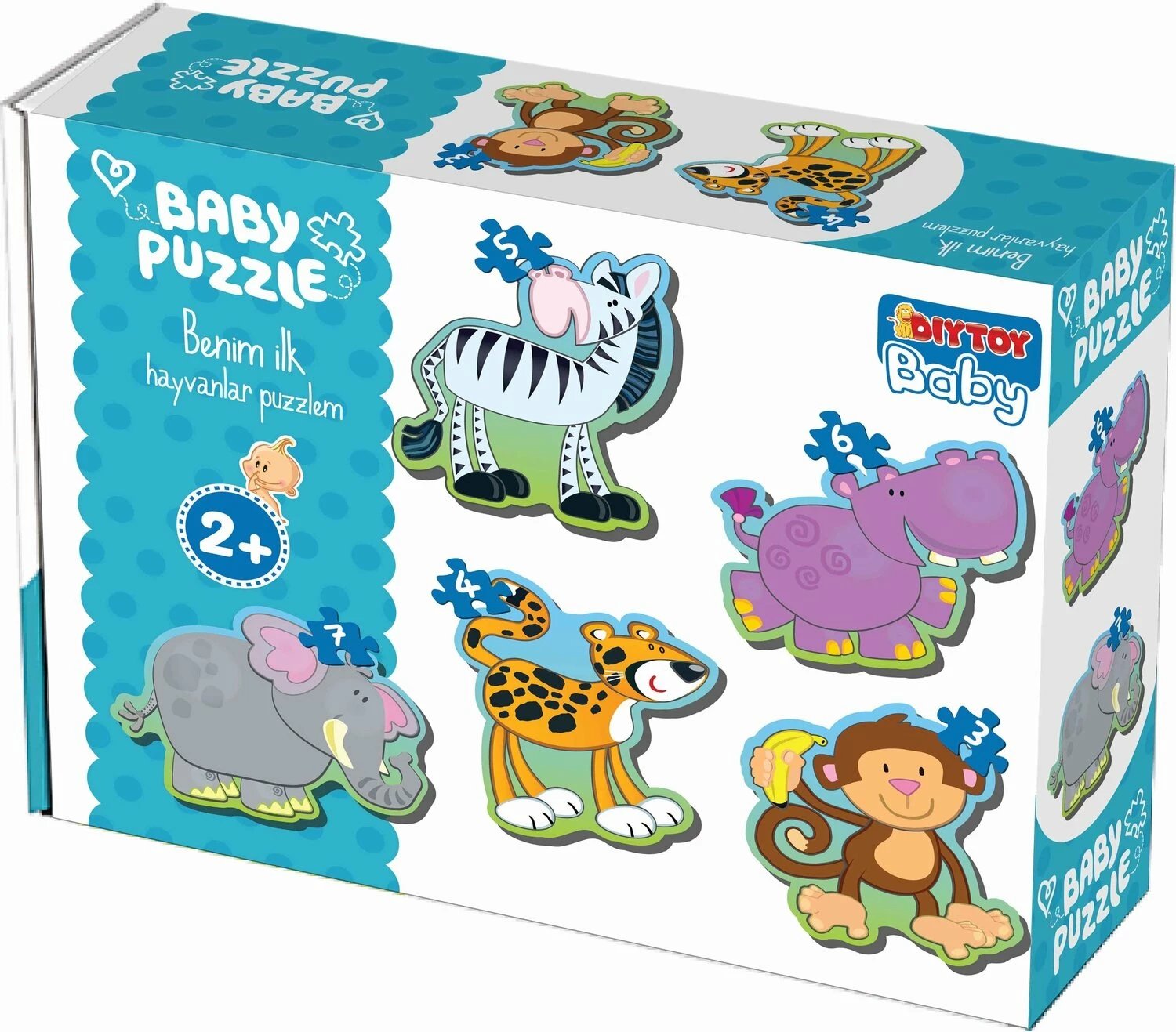 Set lodër puzzle Diytoy