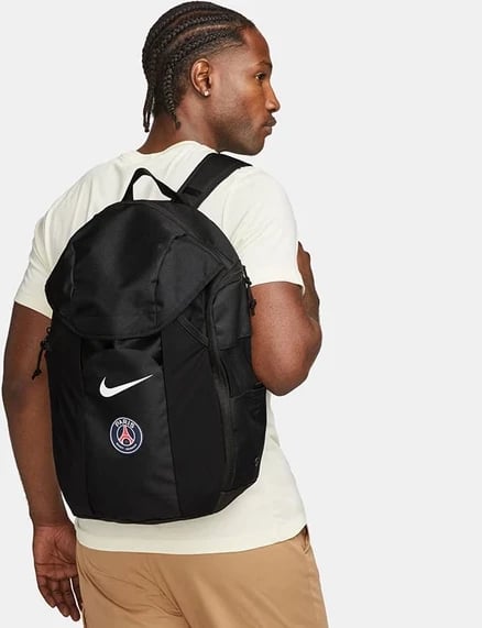 Çantë shpine për futboll Nike PSG Academy FB2892-010, e zezë