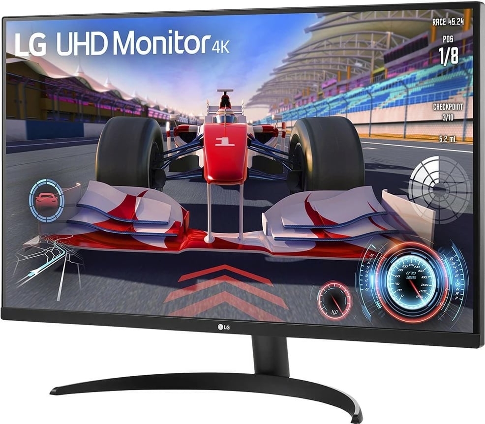 Monitor LG 32UR550-B, 80 cm (31.5"), 4K Ultra HD, 4 ms, i zi