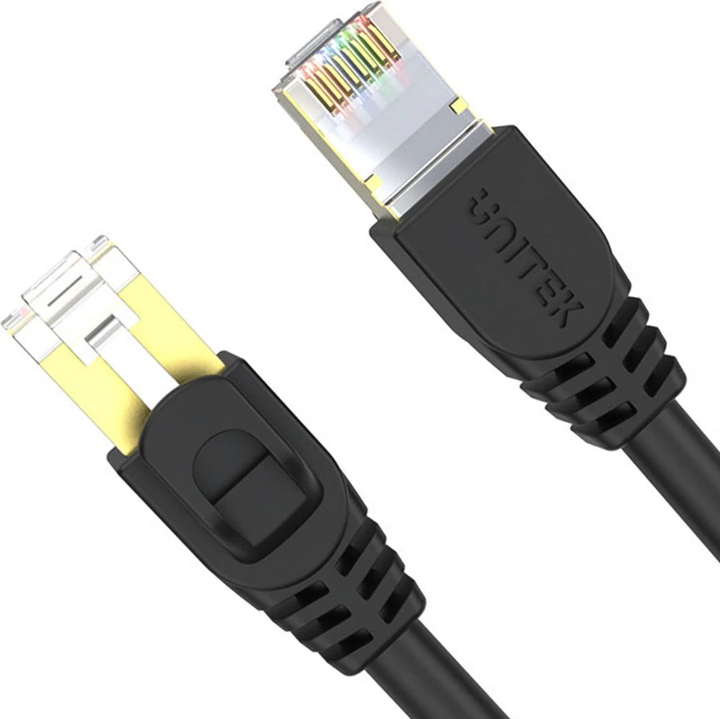 Kabllo rrjeti patchcord Unitek, kat.7, 10m, i zi