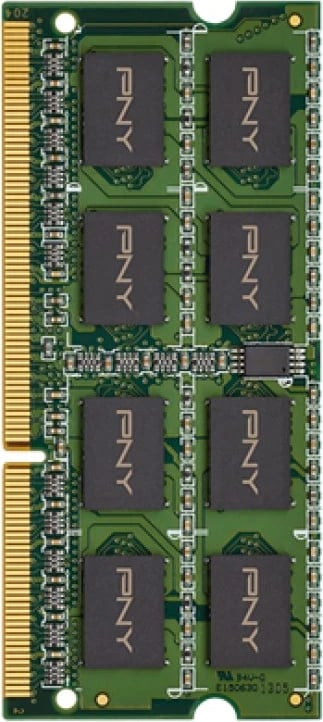 RAM Memorje PNY 8GB PC3-12800 1600MHz DDR3, Jeshile