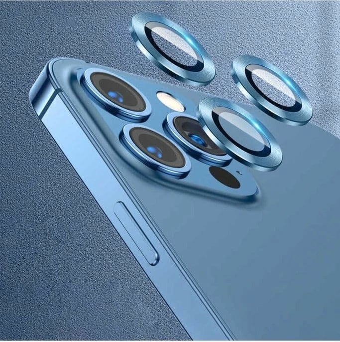 Mbrojtës lente për iPhone 13 Pro Megafox Teknoloji, blu