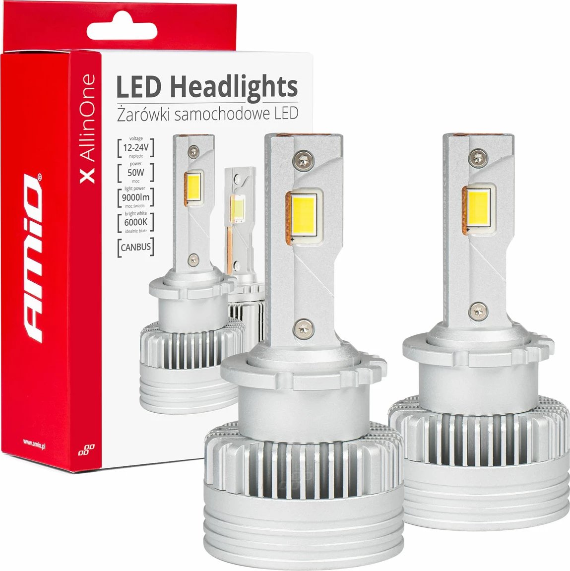 Llambat LED X Seria AllinOne D2S D2R D4S D4R canbus 6000K