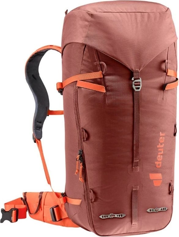 Çantë hiking Deuter Guide 34+8, REDWOOD-Papaya