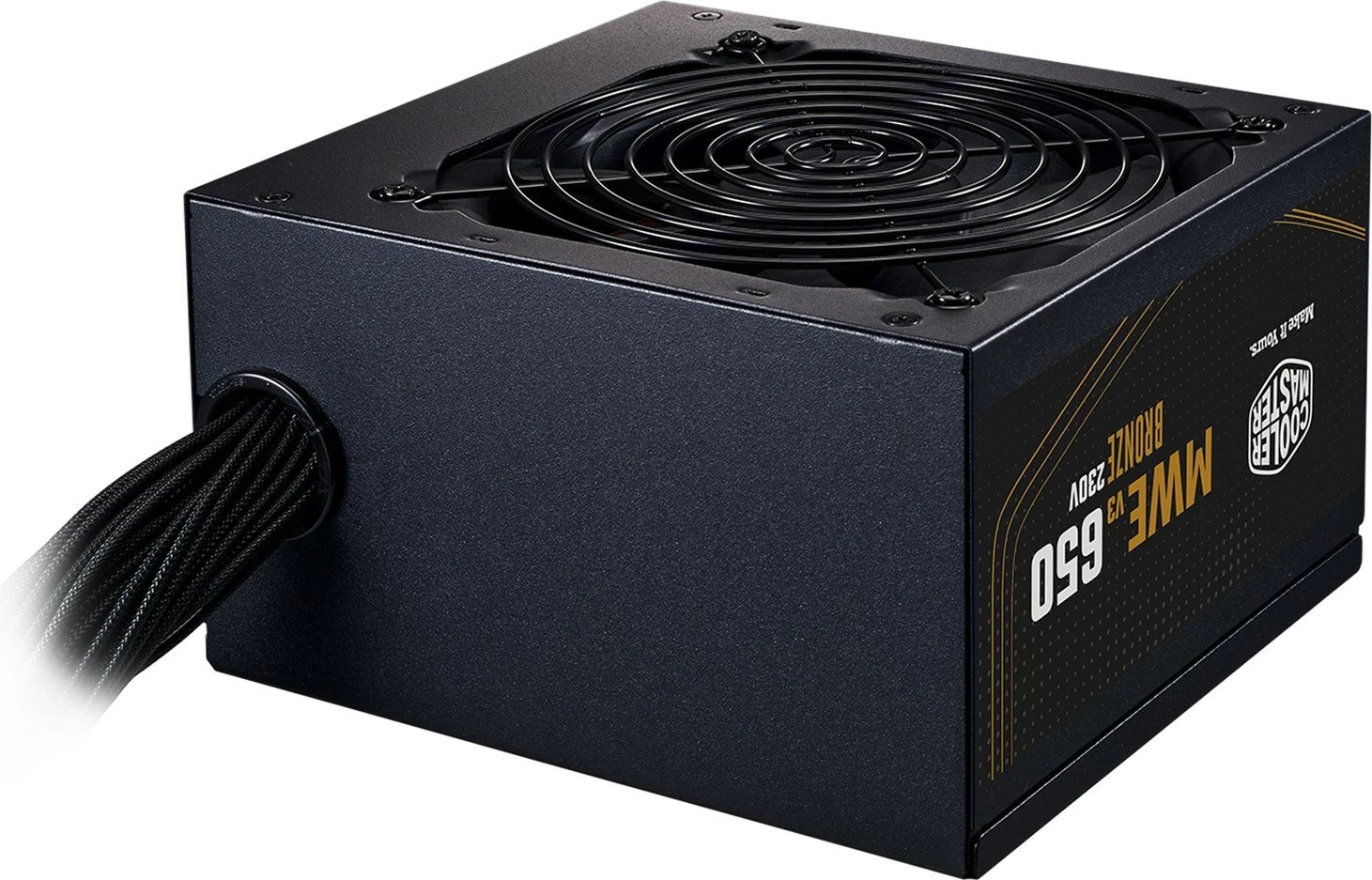 Njësi furnizimi Cooler Master MWE 650W, 80 PLUS Bronze, ATX, E zezë