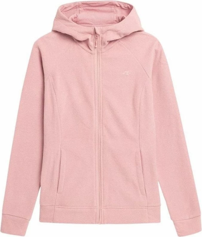Xhaketë pa kapuç 4f për femra, ngjyrë rozë