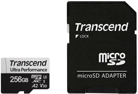 Kartelë memorie Transcend microSDXC 256GB