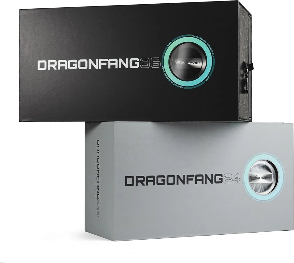 Ftohës uji për procesor VALKYRIE Dragonfang 360 ARGB, i zi 