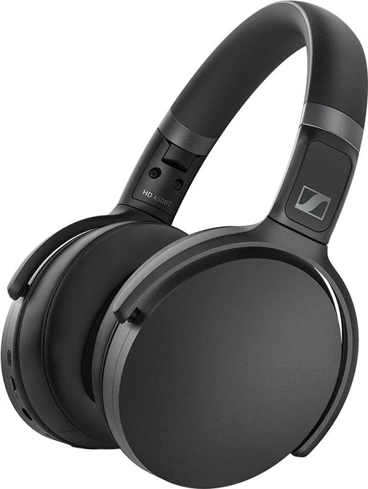 Kufje Sennheiser HD 450BT Wireless, Bluetooth, Të zeza