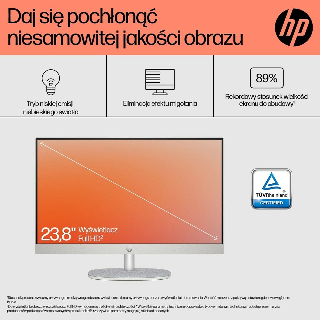 Kompjuter HP AIO 24-cr0005nw Shell White