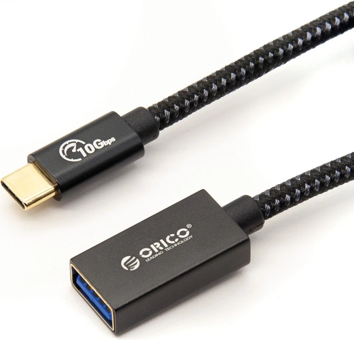 Kabllo USB-CnëUSB 3.1 Orico, e zezë 