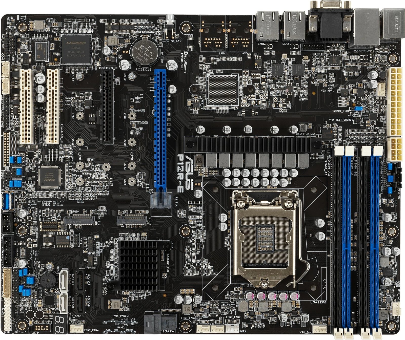 Pllakë amë ASUS 90SB0A90-M0UAY0, Intel, LGA 1200, 128 GB