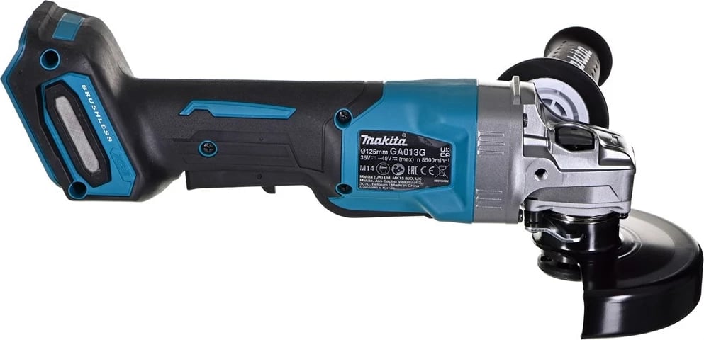 Grinder Makita GA013GZ, 12.5 cm, 8500 RPM, Jeshile