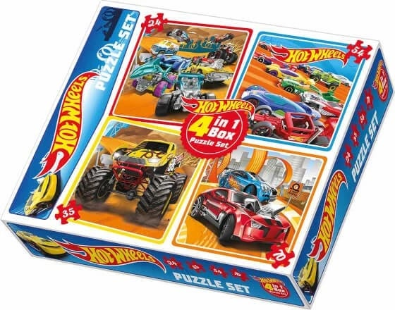 Puzzle për djem Diytoy Hotwheels, 70 copa