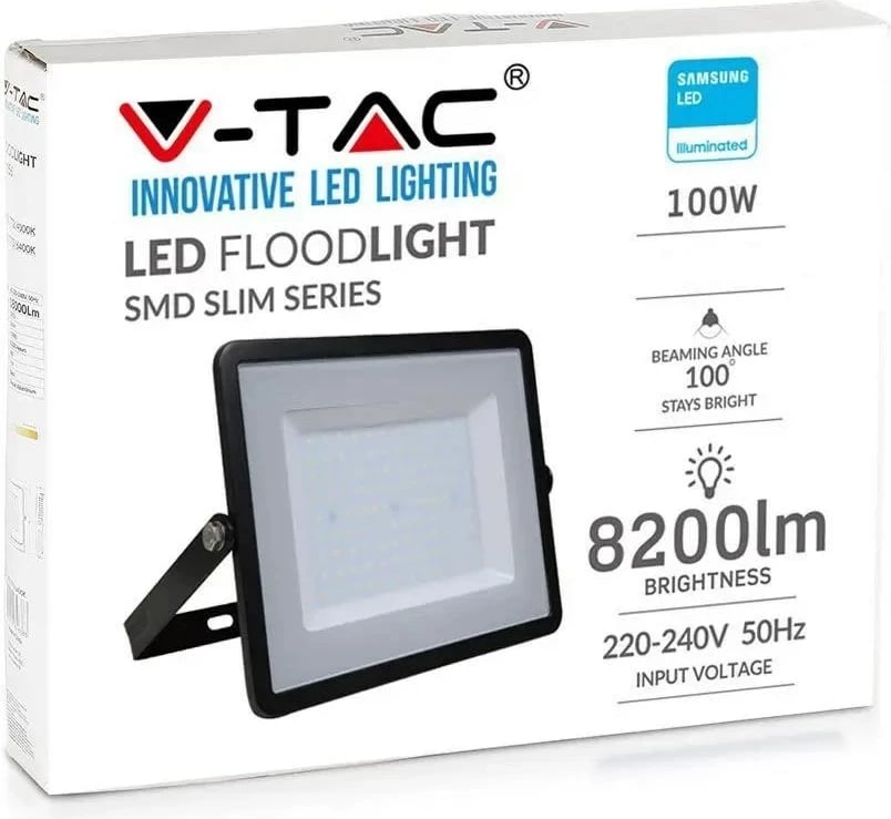 Projektor LED V-TAC VT-100 100W 3000K i zi