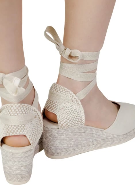 Këpucë për femra Espadrilles, ari