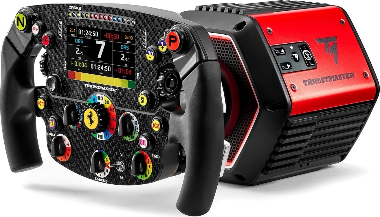 Simulues Thrustmaster T818 Ferrari SF1000, Direct Drive, 10Nmr, e zezë-kuqe