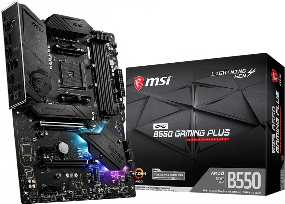 Pllakë amë MSI MPG B550 GAMING PLUS - AMD B550