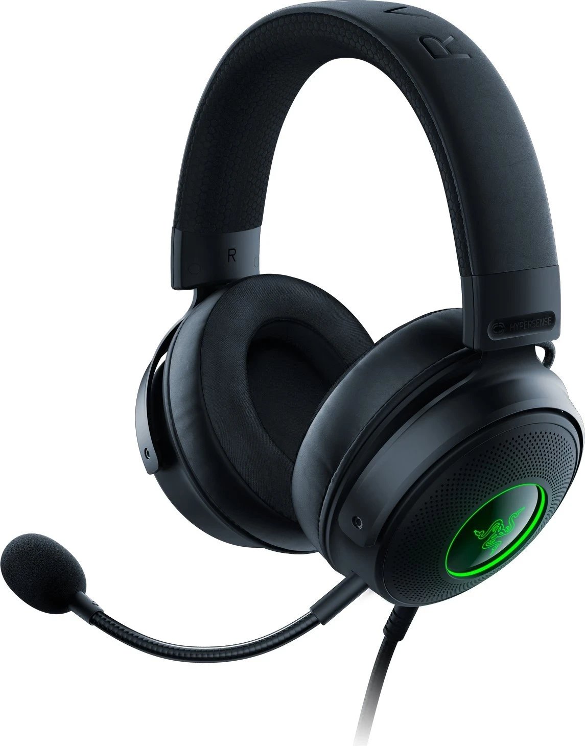 Kufje për lojëra Razer Kraken V3 Hypersense, me THX Spatial Audio dhe ndriçim