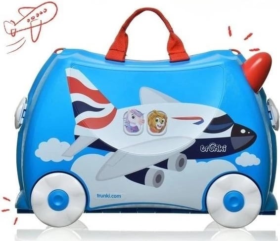 Valixhe Trunki Samolot Amelia, 18L, blu