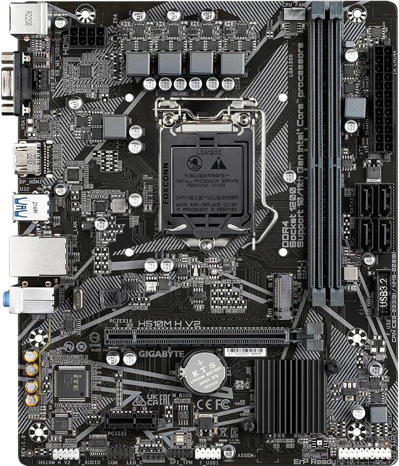 Pllakë amë Gigabyte H510M H V2