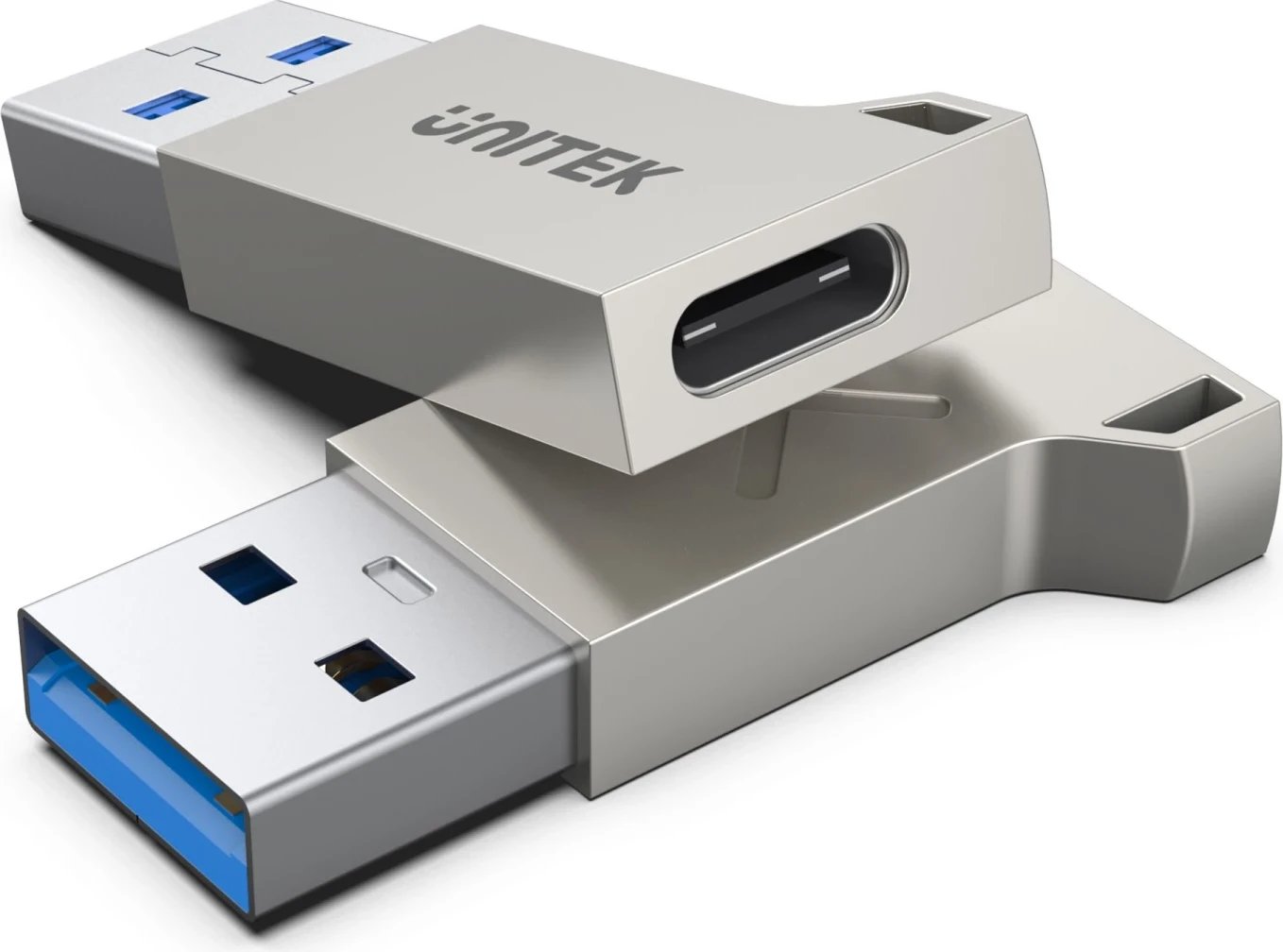 Adaptor Unitek USB-A në USB-C 3.1 Gen1 A1034NI, gri