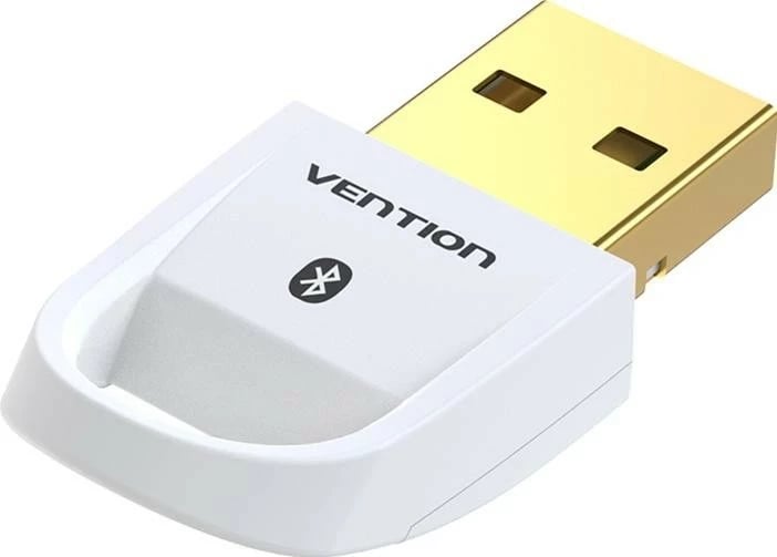 Adapter USB Bluetooth 5.0 Vention, i bardhë