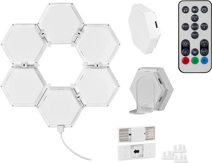 Llambat Hexagonale RGB Tracer Smart Hexagon TRAOSW47256