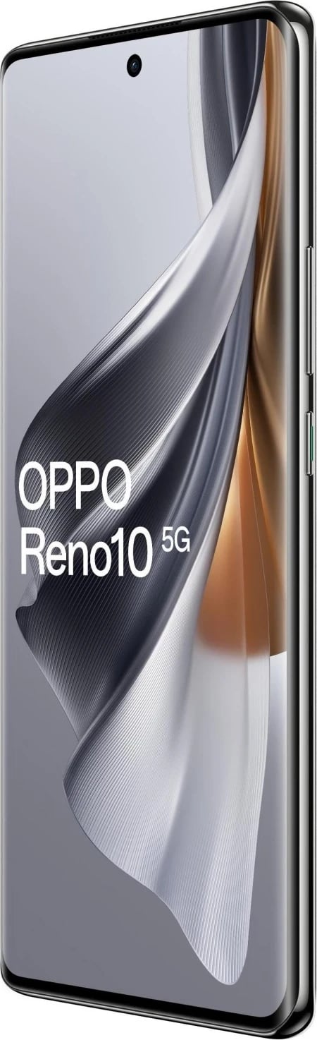 Celular OPPO Reno 10 5G, 8/256GB, Gri i Argjendtë