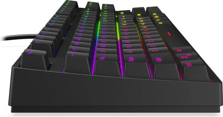 Tastierë Krux Atax Pro, RGB, e zezë