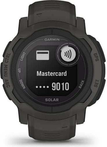 Smartwatch Garmin Instinct 2 Solar, 2.29 cm (0.9"), MIP, GPS, Graphite