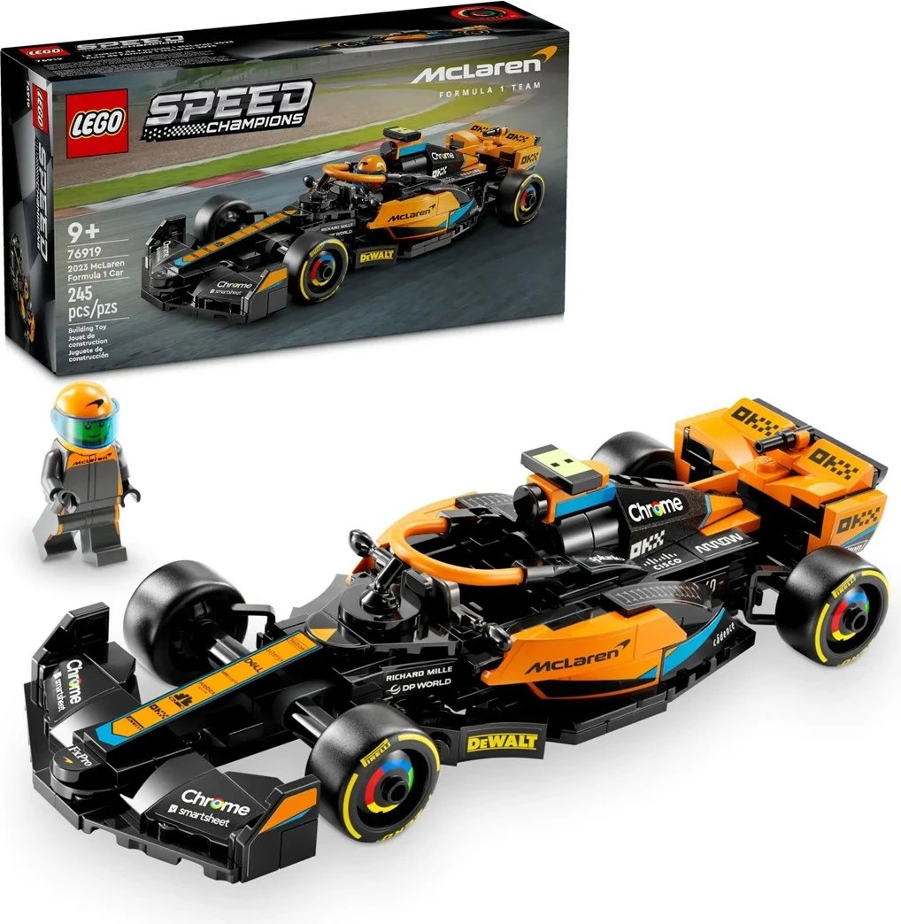 Set LEGO SPEED CHAMPIONS 76919 2023 McLaren Formula 1 Race Car