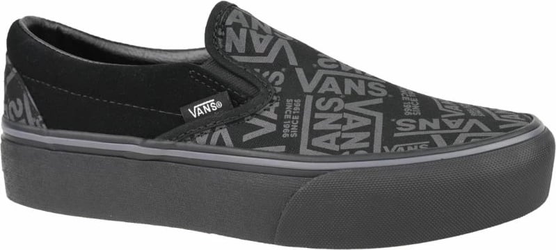 Atlete për femra Vans 66 Classic Slip-On Platform, të zeza