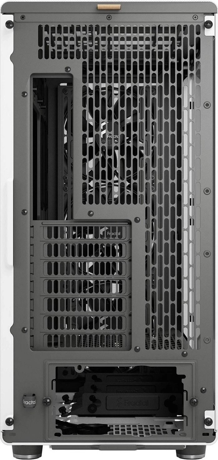 Kasë Fractal Design North XL Chalk TG Clear, Midi Tower, e bardhë