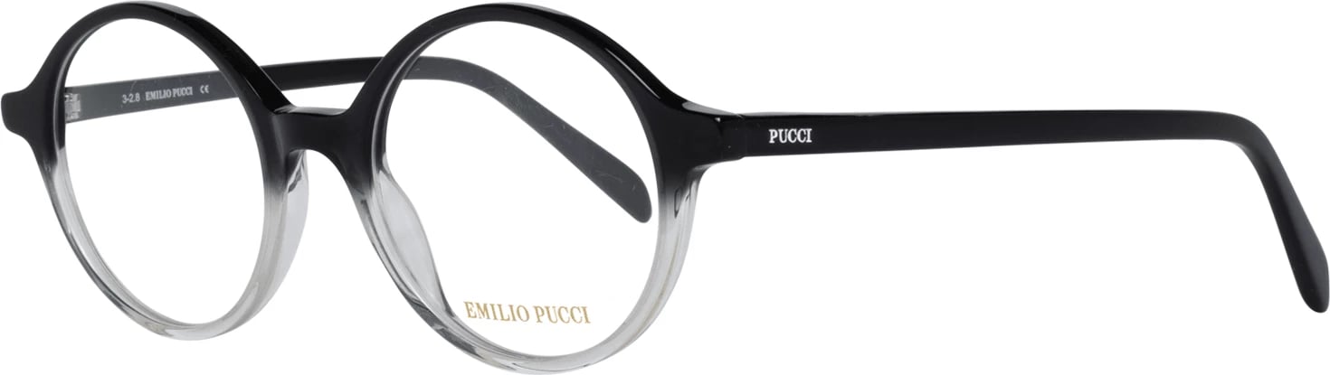 Korniza optike për femra Emilio Pucci, të zeza