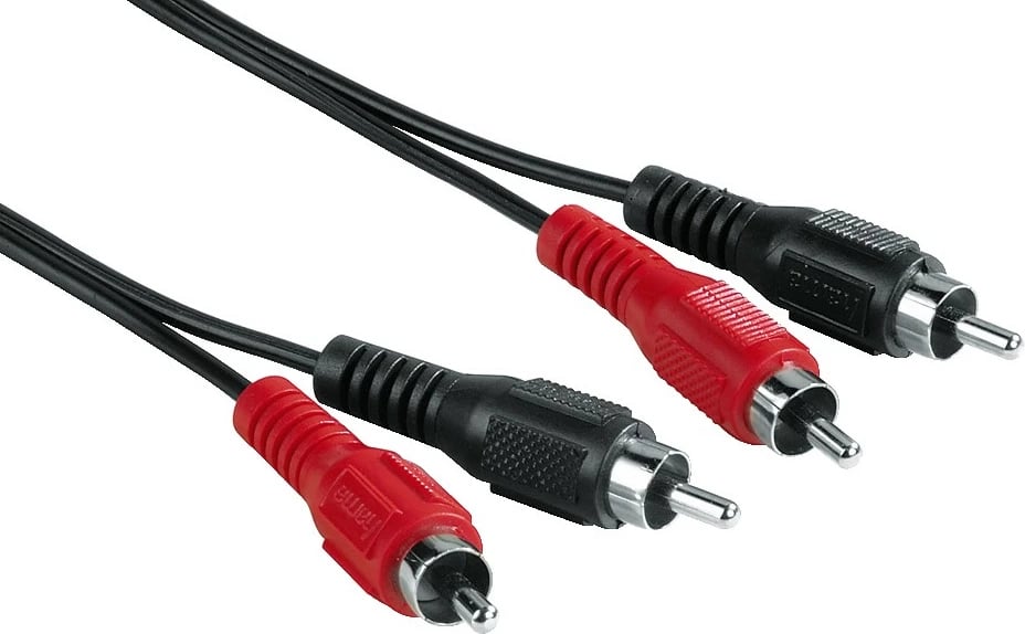 Hama Audio Kabllo 2 RCA - 2 RCA, 1.5 m, 43316