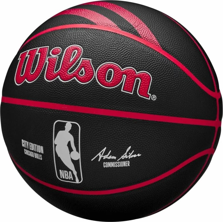 Top basketbolli Wilson Chicago Bulls, i zi dhe i kuq