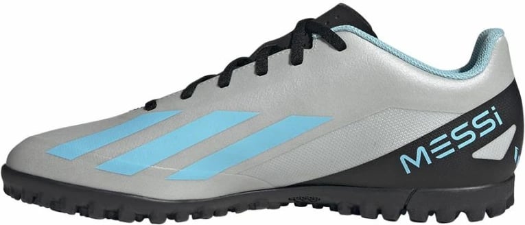 Atlete futbolli për meshkuj adidas X Crazyfast Messi.4 TF, gri