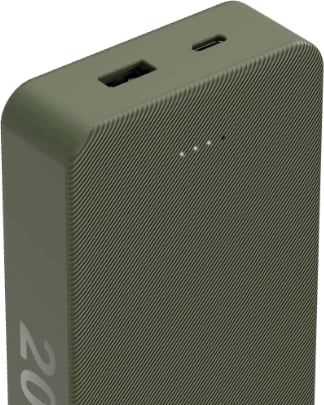 Power Bank Hama Power, USB-C/A, 20000mAh, i gjelbër