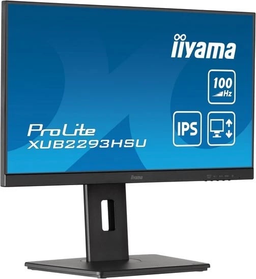 Monitor iiyama ProLite XUB2293HSU-B6, LED IPS, Full HD, e zi