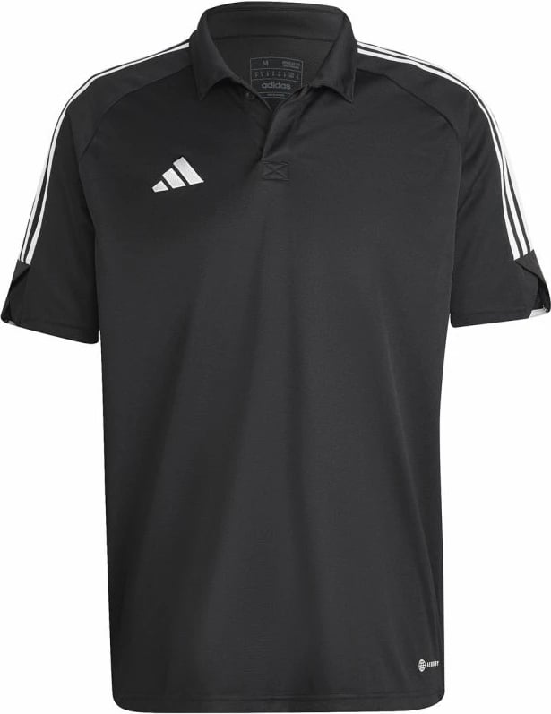 Maicë polo për meshkuj adidas, e zezë