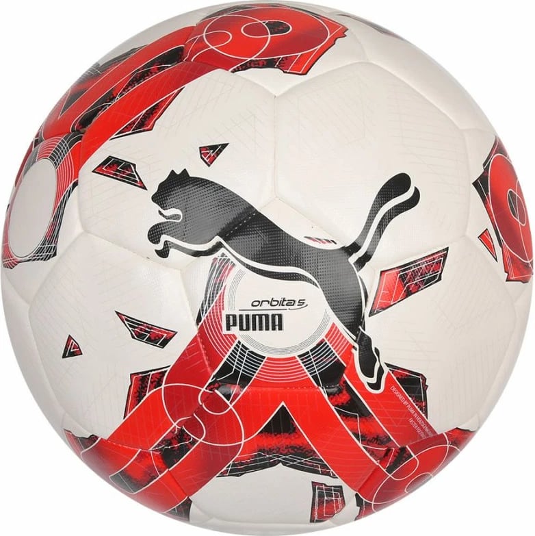 Top futbolli për fëmijë Puma, i bardhë/ i kuq