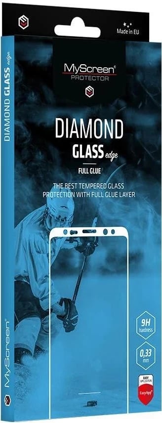 Mbështjellës MyScreen Diamond Glass Edge Full Glue për Samsung Galaxy A25 5G, transparent