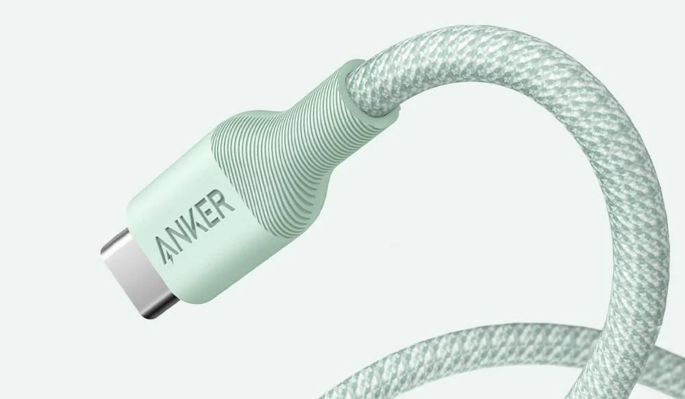 Kabllo USB-C në USB-C ANKER 544, 1.8m, e gjelbër