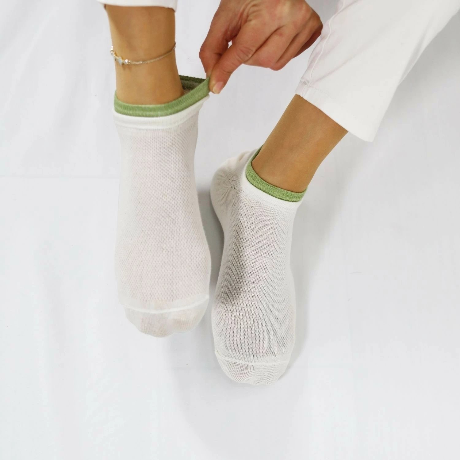 Çorape për femra Kral Socks, shumëngjyrëshe, set 5 copë