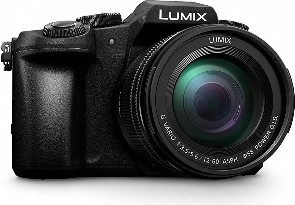 Kamera mirrorless Panasonic LUMIX DMC-G80M, 12-60mm, e zezë