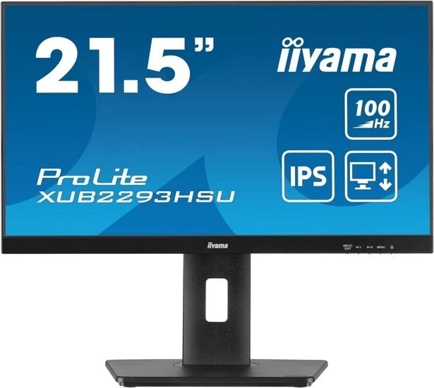 Monitor iiyama ProLite XUB2293HSU-B6, LED IPS, Full HD, e zi