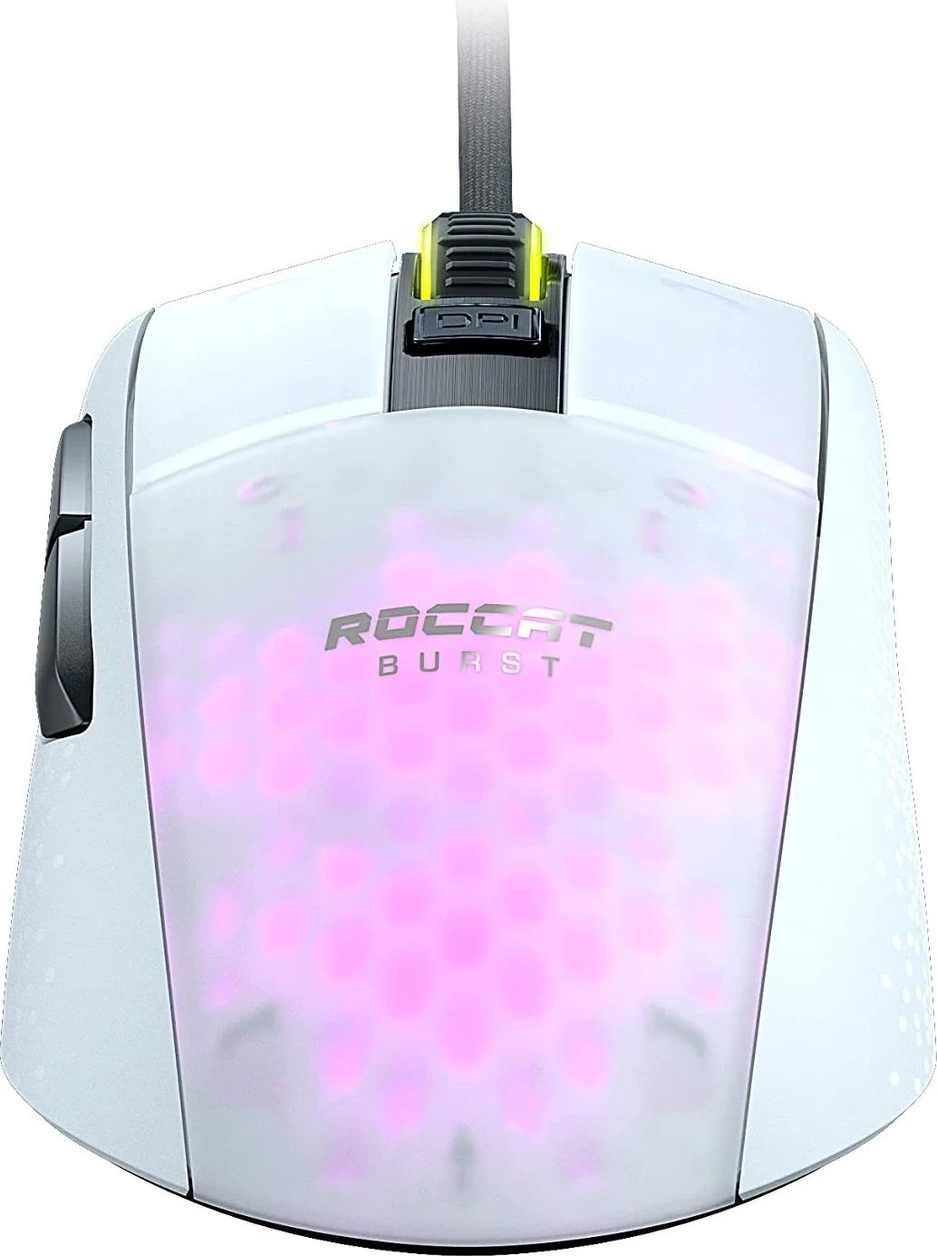 Maus Roccat Burst Pro AIMO, i bardhë